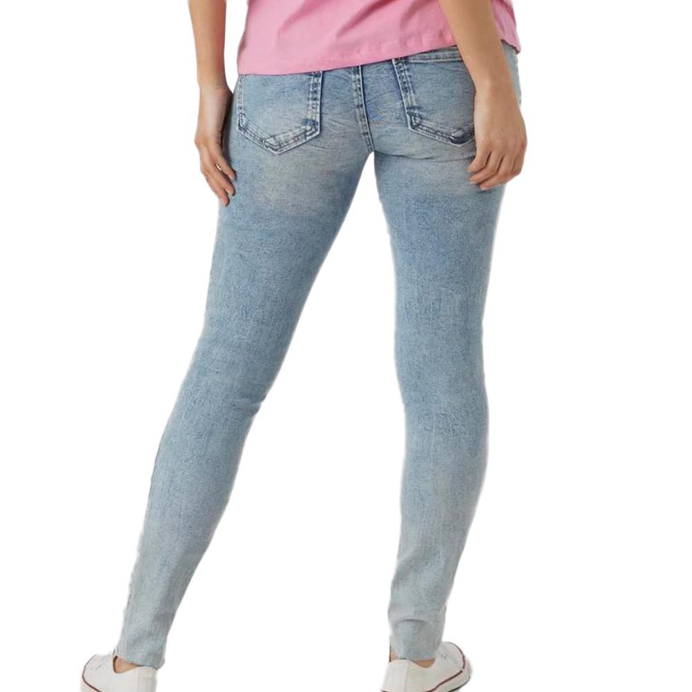 Jean Slim Bleu Femme Mamalicious Barka vue 2