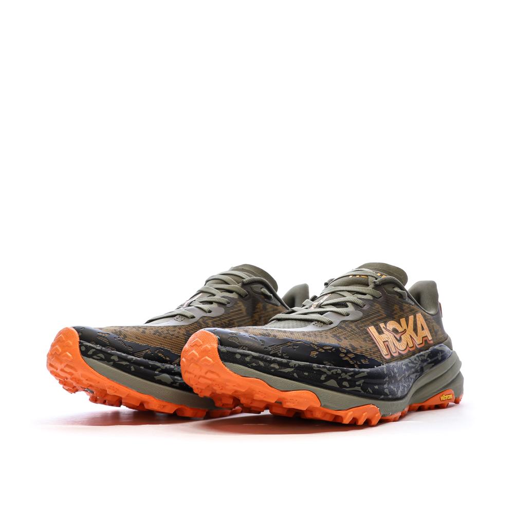 Chaussures de trail Kaki Homme Hoka Speedgoat vue 6