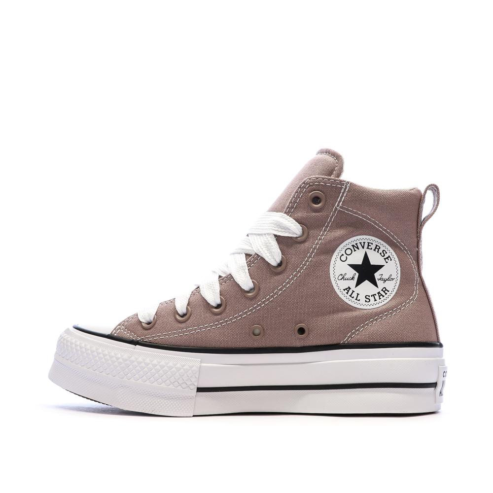 Baskets Taupe Femme Converse Chuck Taylor All Star Puff pas cher