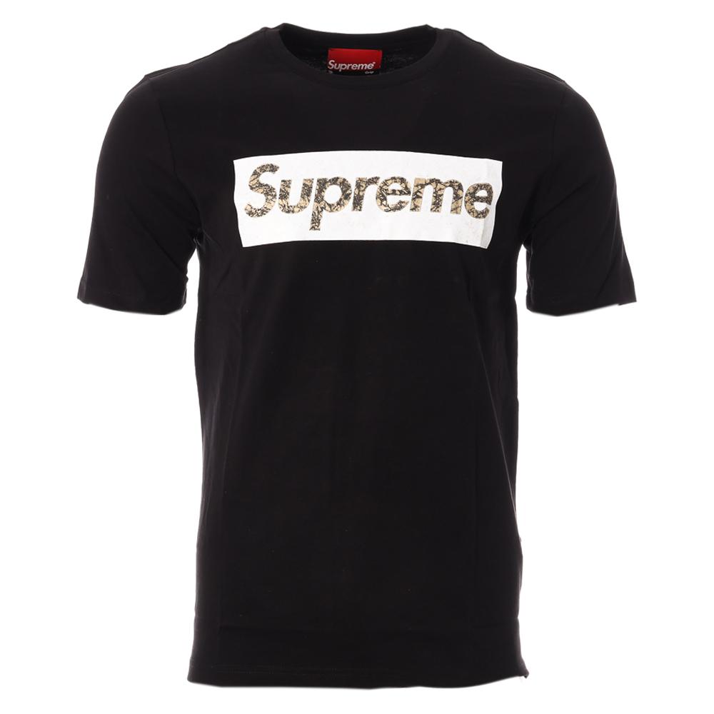T-shirt Noir Homme Supreme Grip Ugo pas cher
