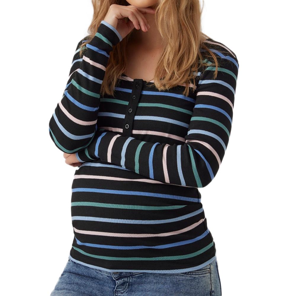 T-Shirt De Grossesse Noir Femme Mamalicious Lia pas cher