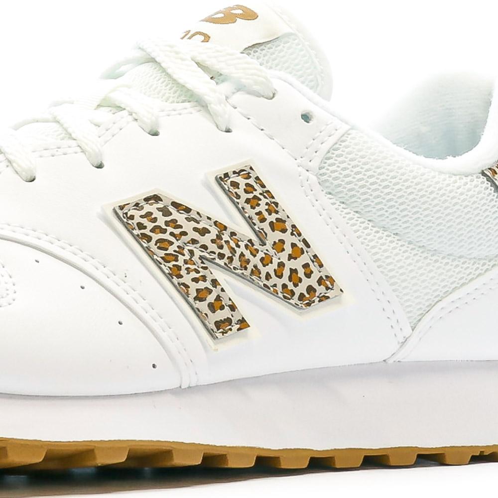 Baskets Blanches Femme New Balance 500 vue 7