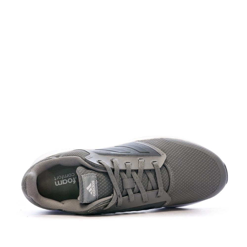 Chaussures De Running Grise Homme Adidas Galaxy 5 vue 4