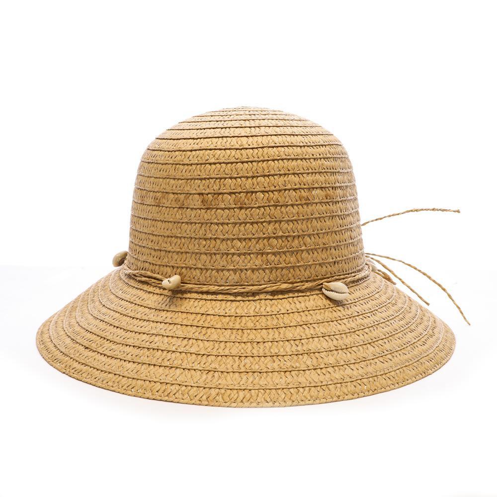 Chapeaux Marron Via Lorenzo Cloche Camel pas cher