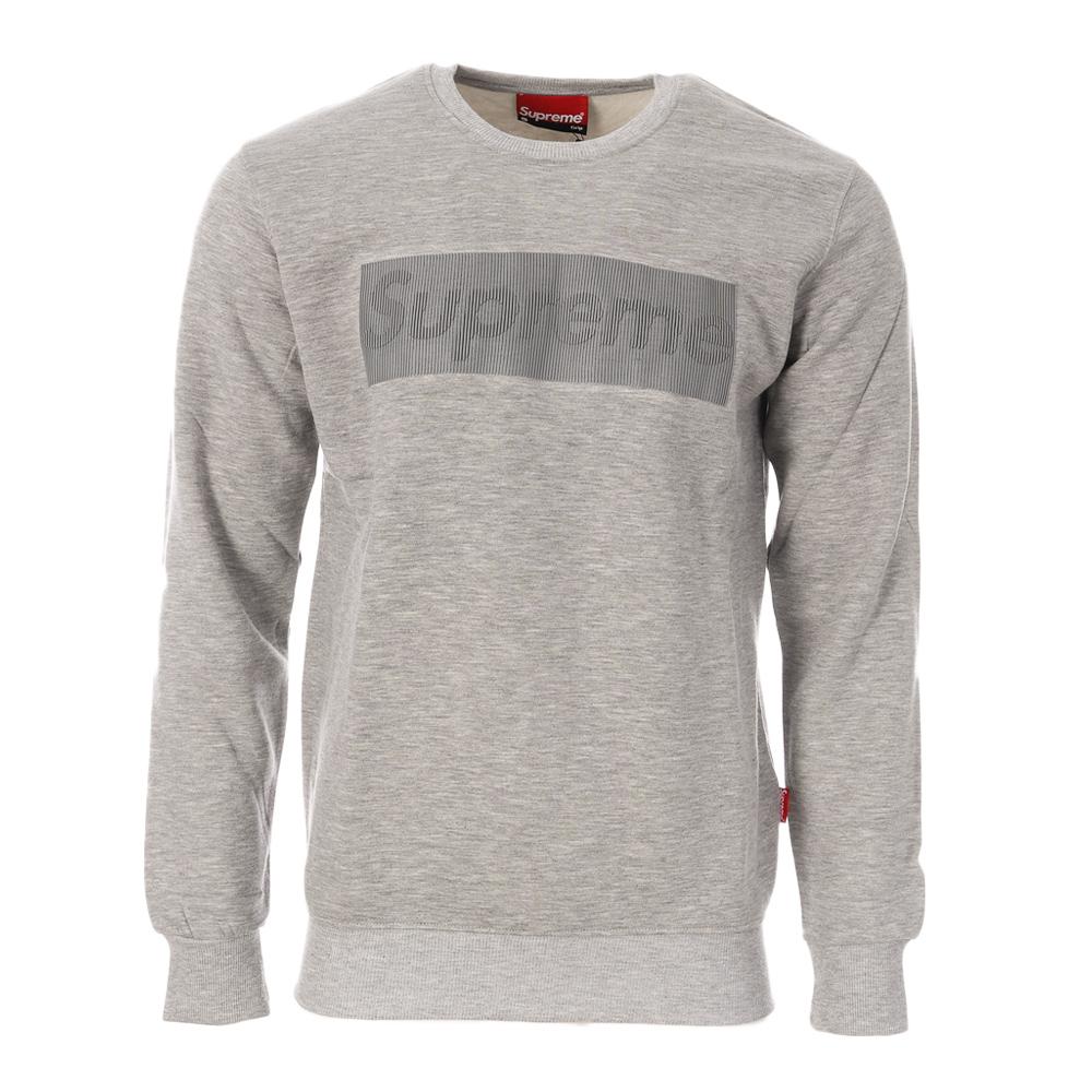 Sweat Gris Homme Supreme Grip Framm pas cher