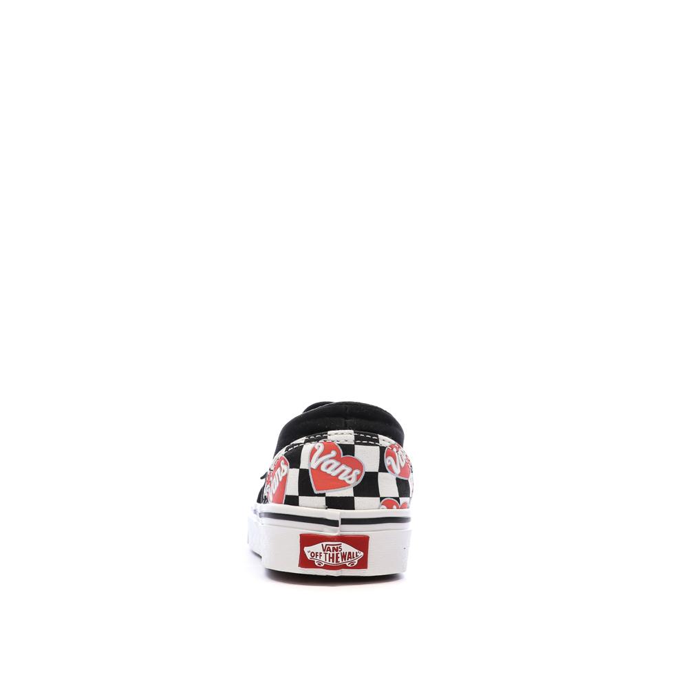Baskets Blanches/Noires/Roses Femme Vans Asher vue 3