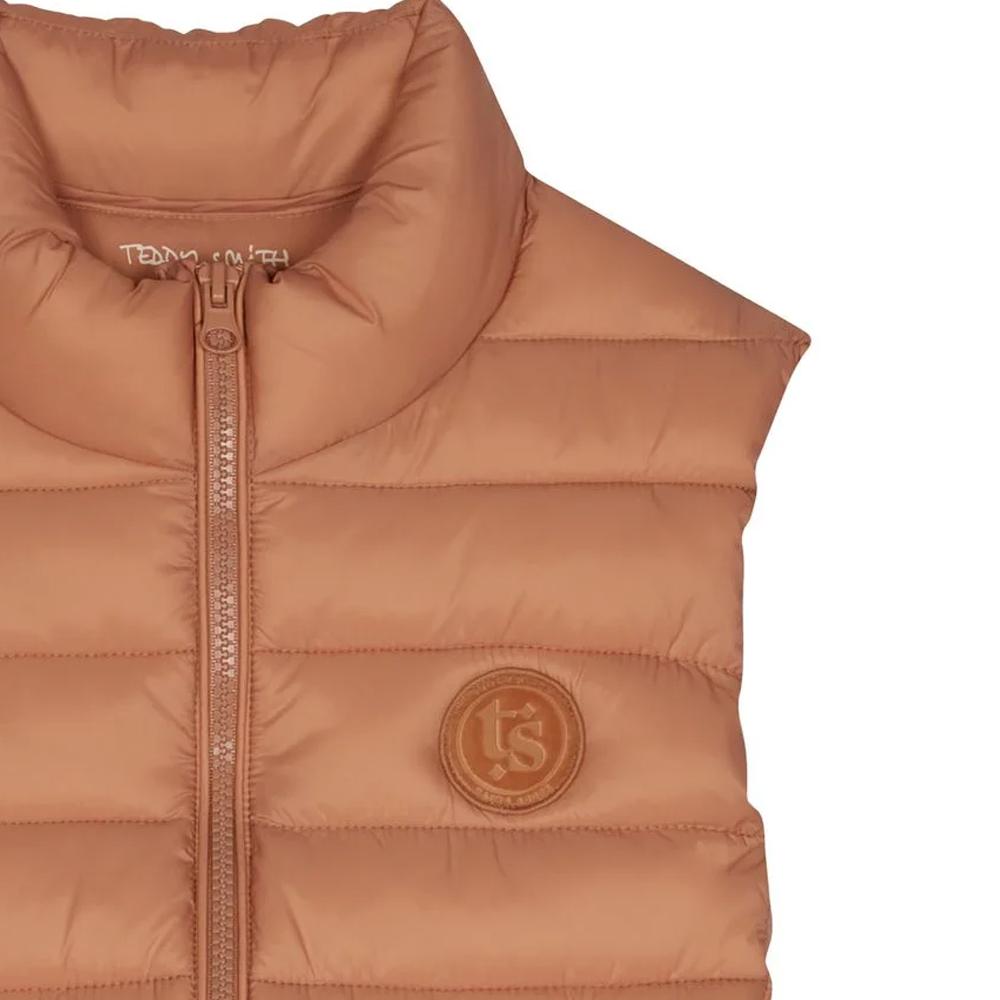 Doudoune sans manche Terracotta Femme Teddy Smith B-terry vue 2