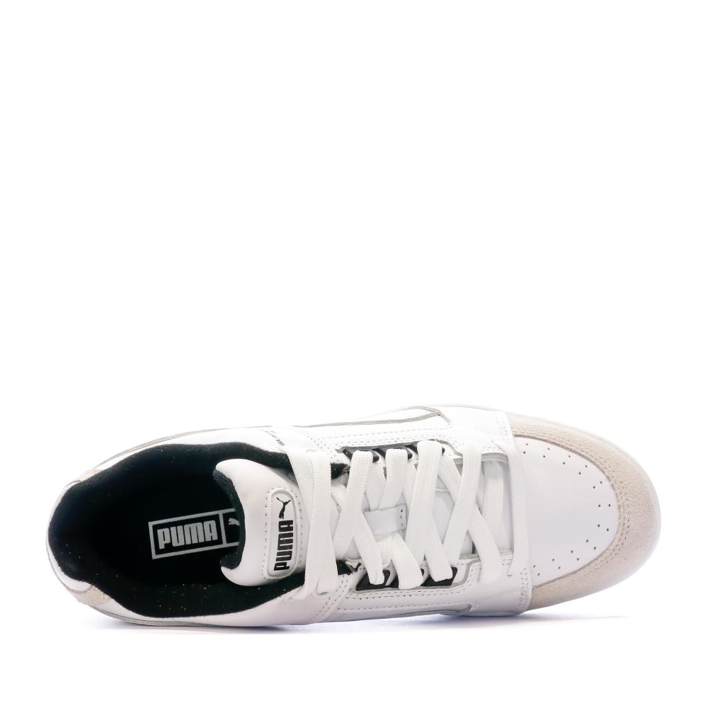 Baskets Beige/Blanche Homme Puma Slipstream Lo Retro vue 4