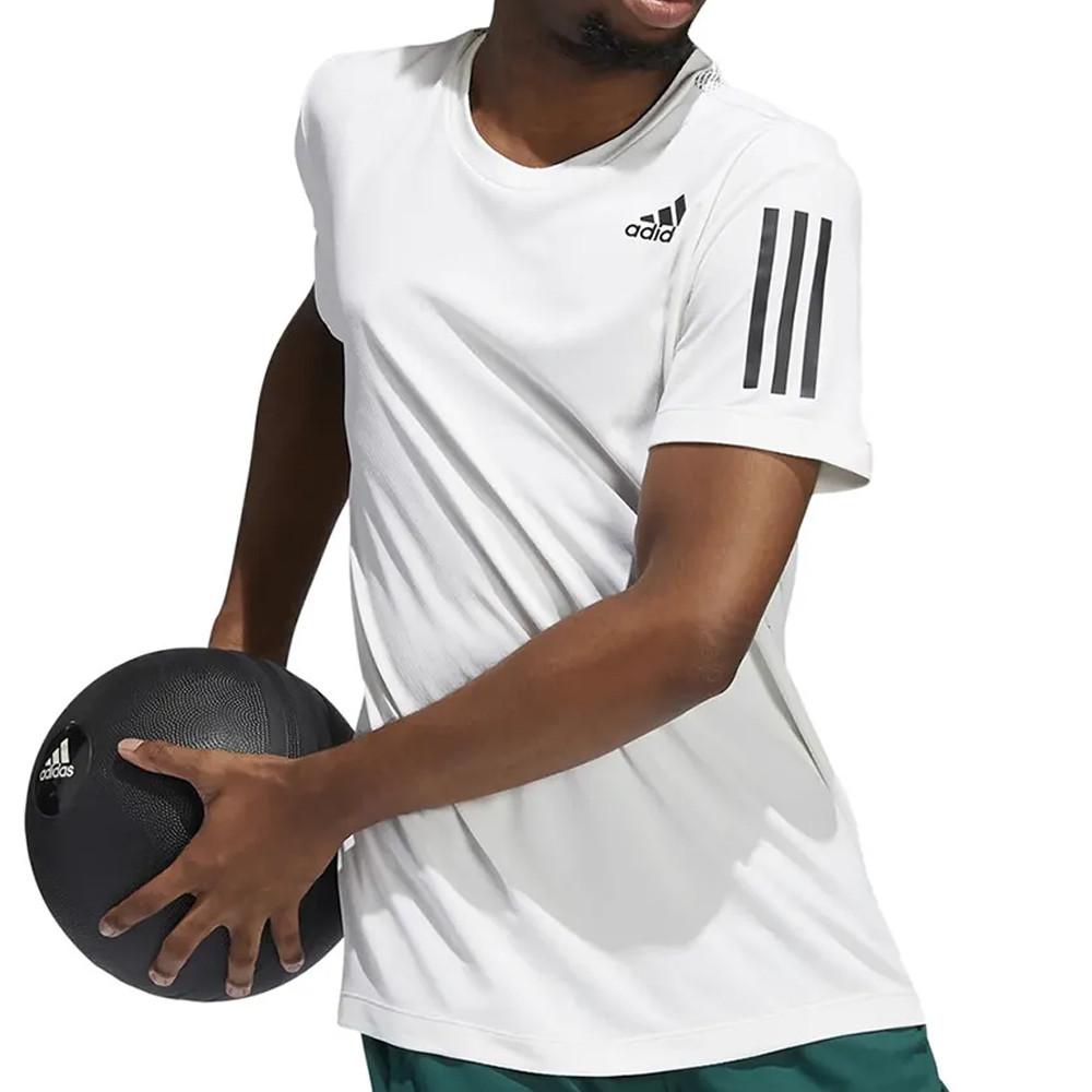 T-shirt Blanc Homme Adidas Warri pas cher