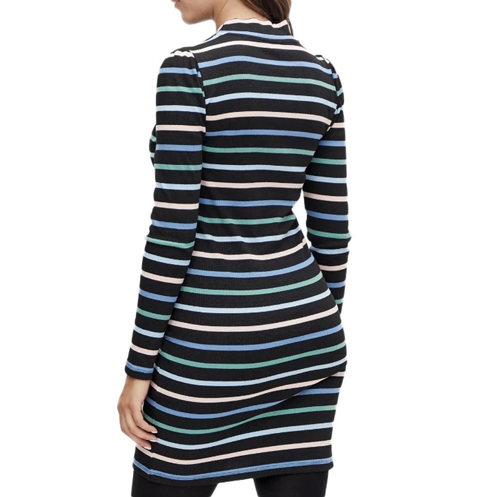 Robe de Grossesse Noir Femme Mamalicious Celie vue 2