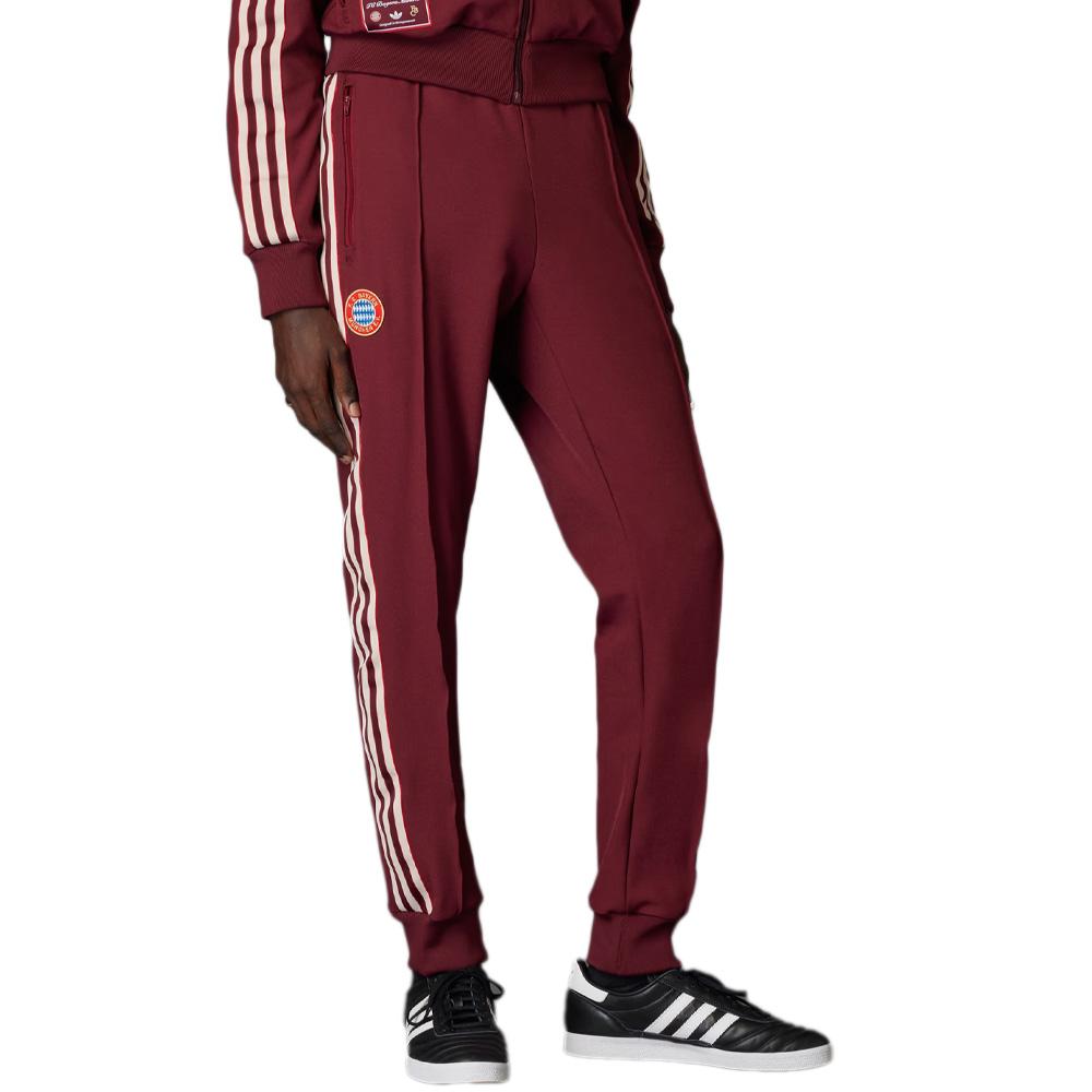 Bayern Munich Jogging Burdeos Hombre Adidas Icons barato
