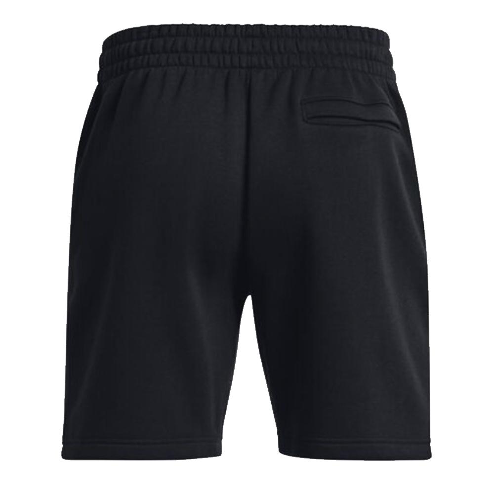 Short Noir Homme Under Armour Fleece vue 2