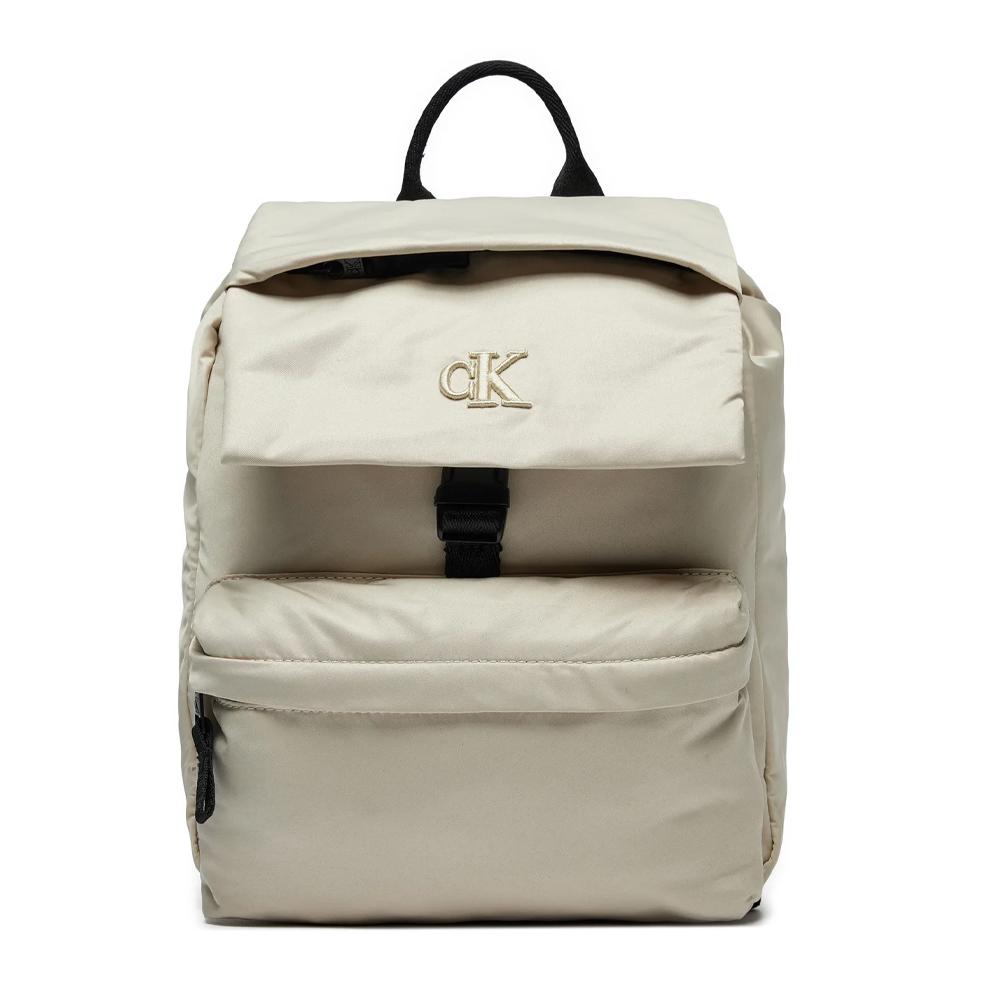 Sac à Dos Beige Femme Calvin Klein Jeans Clean Detailed pas cher
