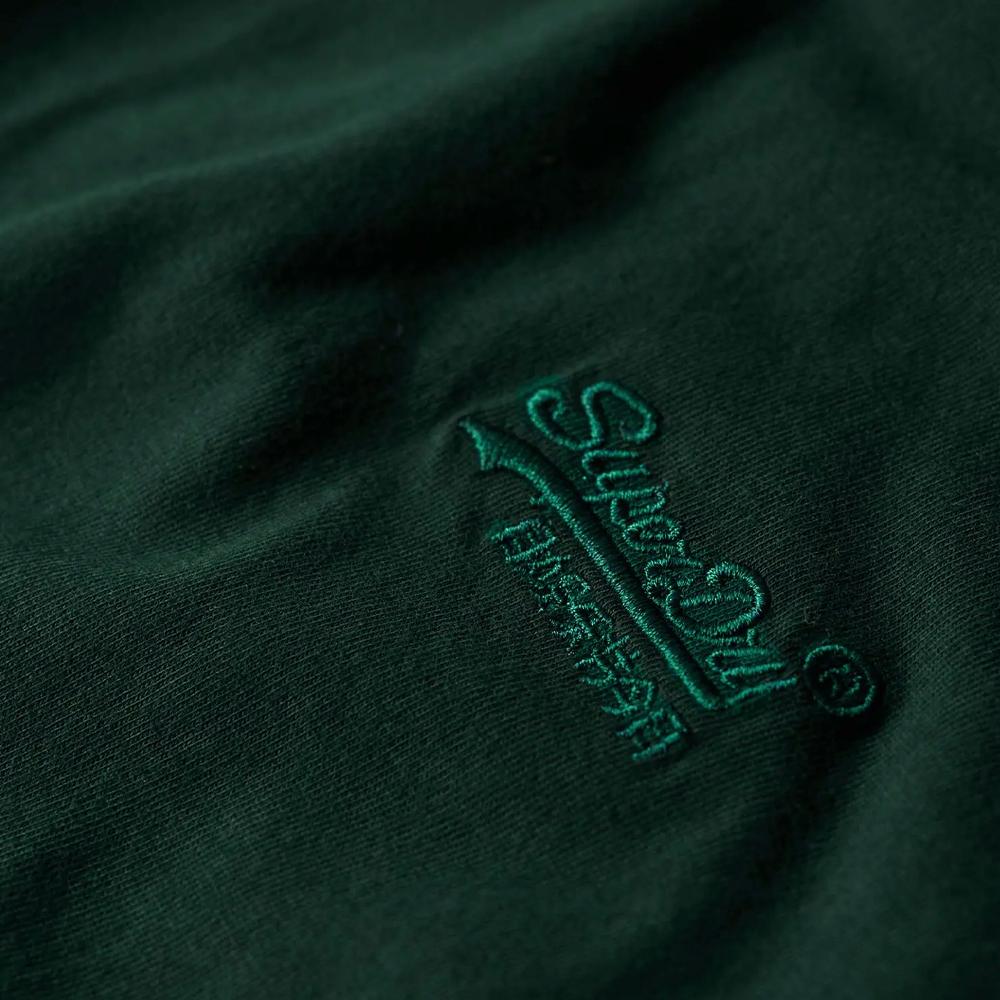 T-shirt Vert Foncé Homme Superdry Vintage Logo vue 2