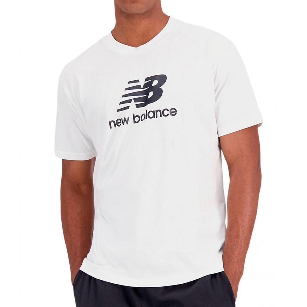 T-shirt Blanc Homme New Balance MT31541WH pas cher