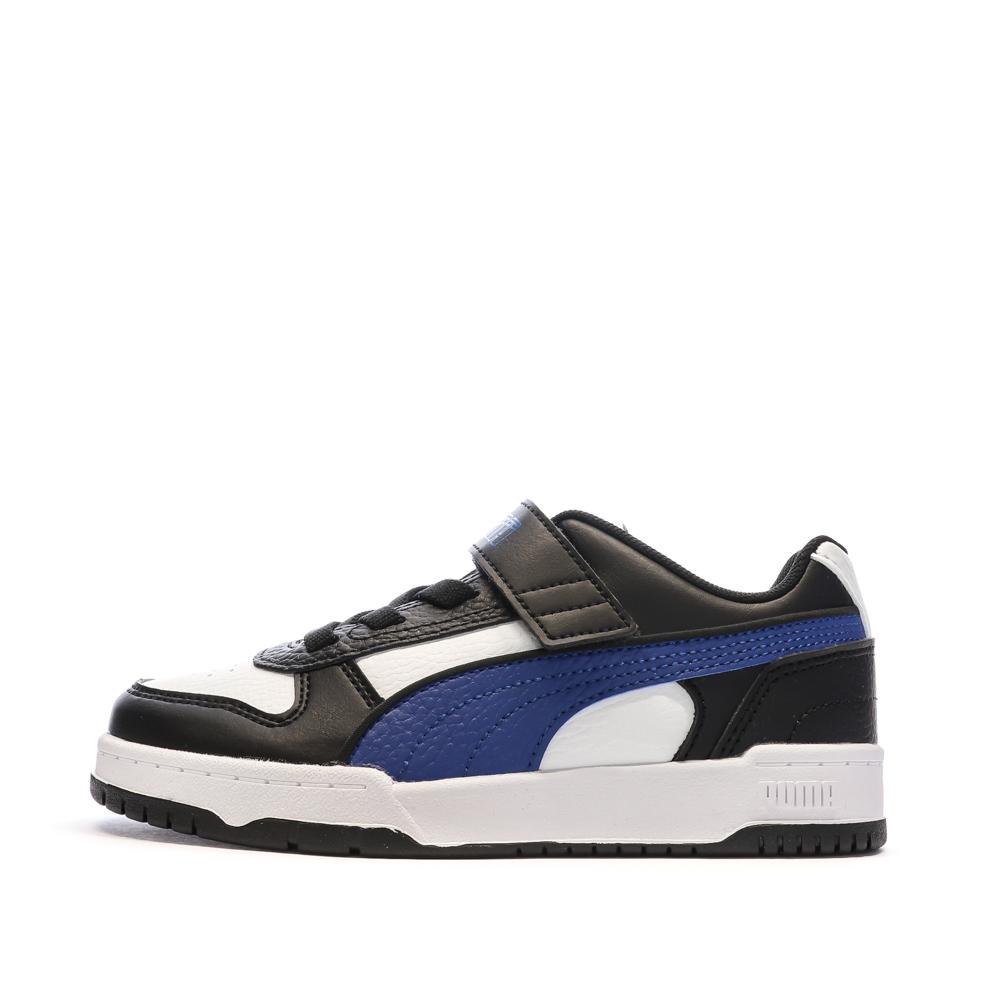 Baskets Noires/Bleu/Blanches Garçon Puma Rbd Game Low pas cher