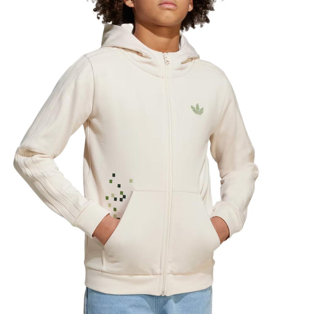Sweat Beige Fille Adidas JZ9932 pas cher