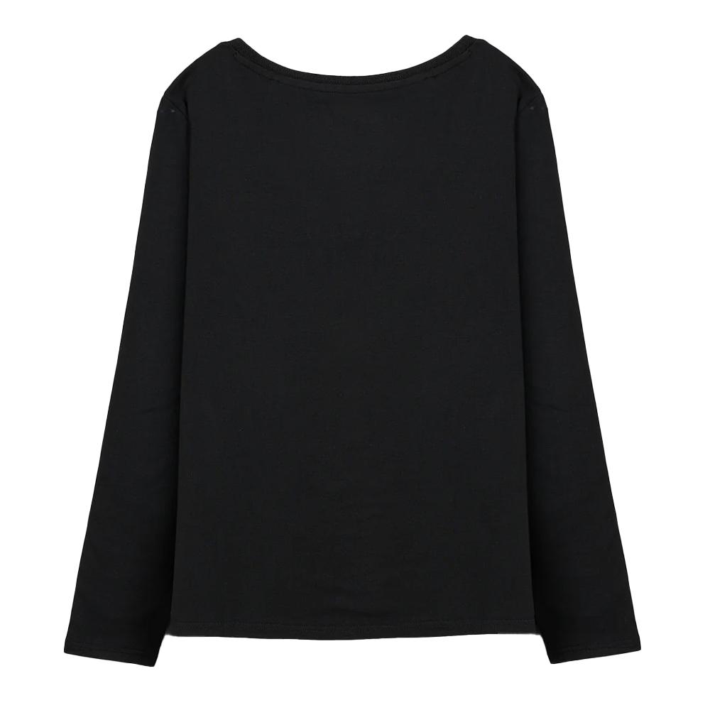 T-shirt Noir Femme Teddy Smith Miana vue 2