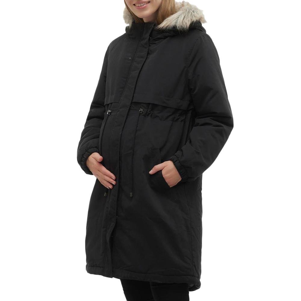 Parka Noire Femme Mamalicious Jessi pas cher