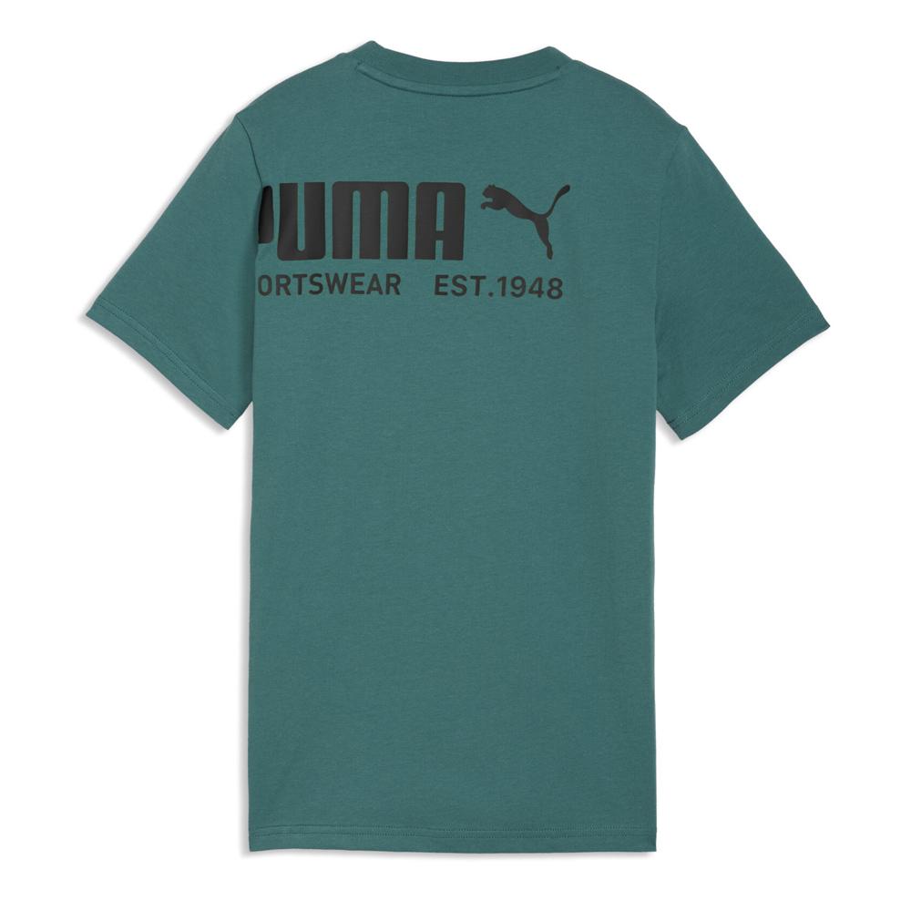 T-shirt Vert/Noir Garçon Puma Sport Graphic vue 2