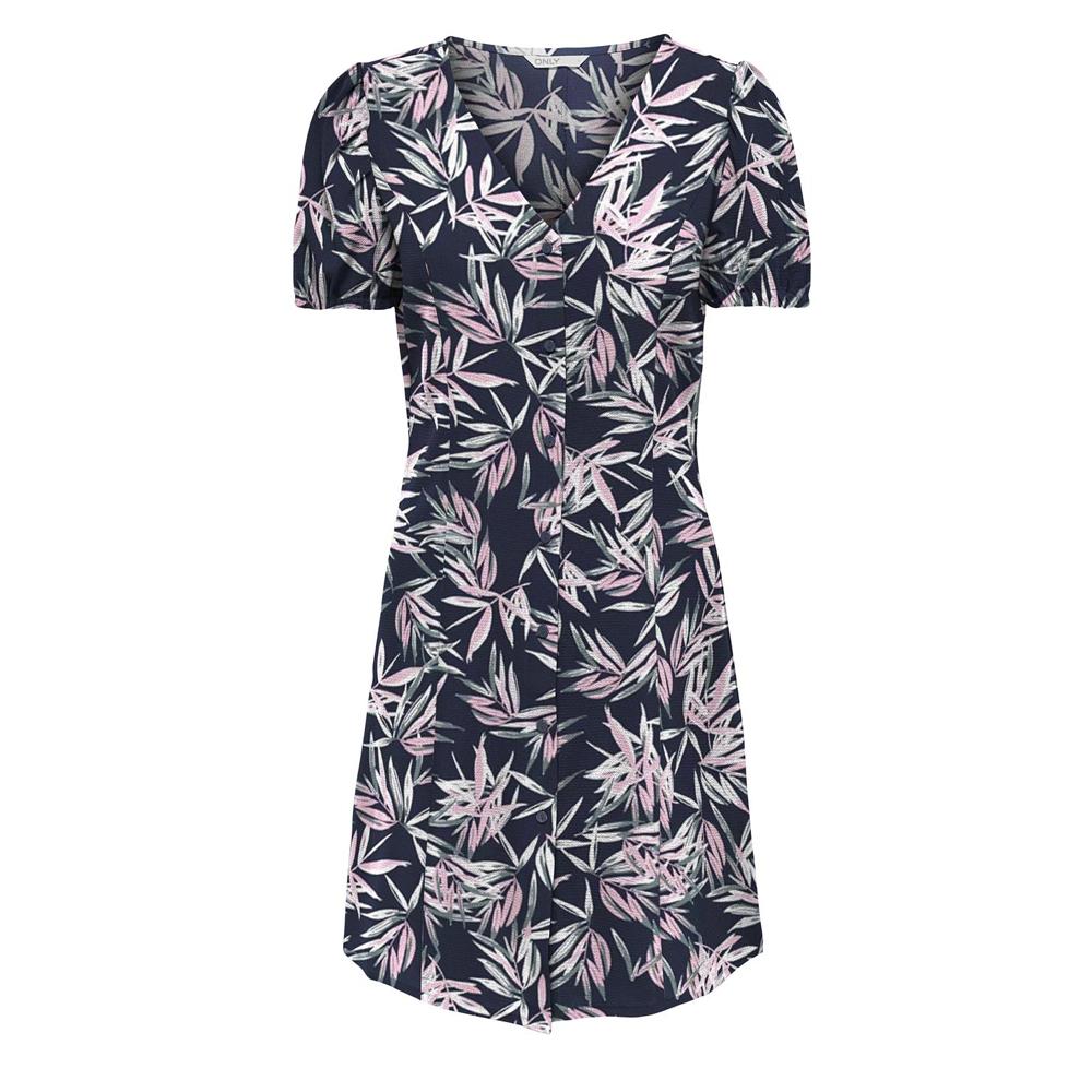 Robe Marine/Rose Femme Only 15249783 pas cher