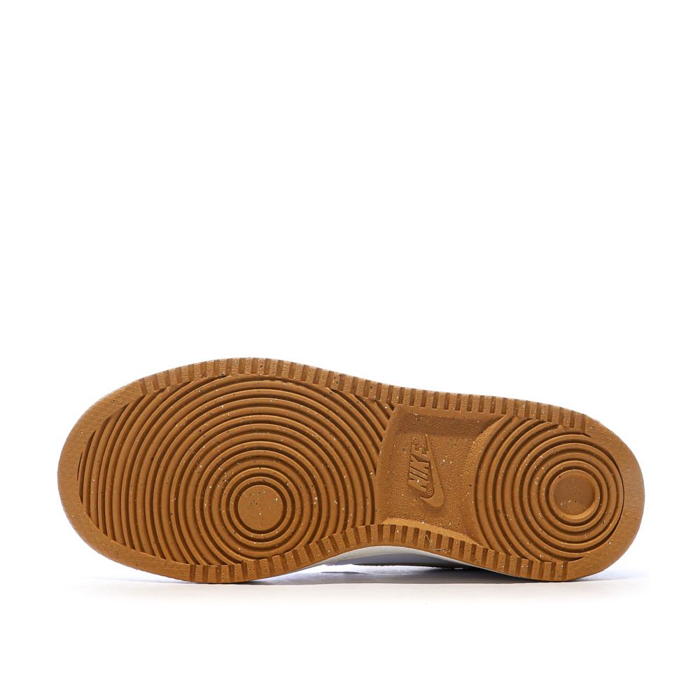 Baskets Blanche/Camel Femme Nike W Court Vision vue 5