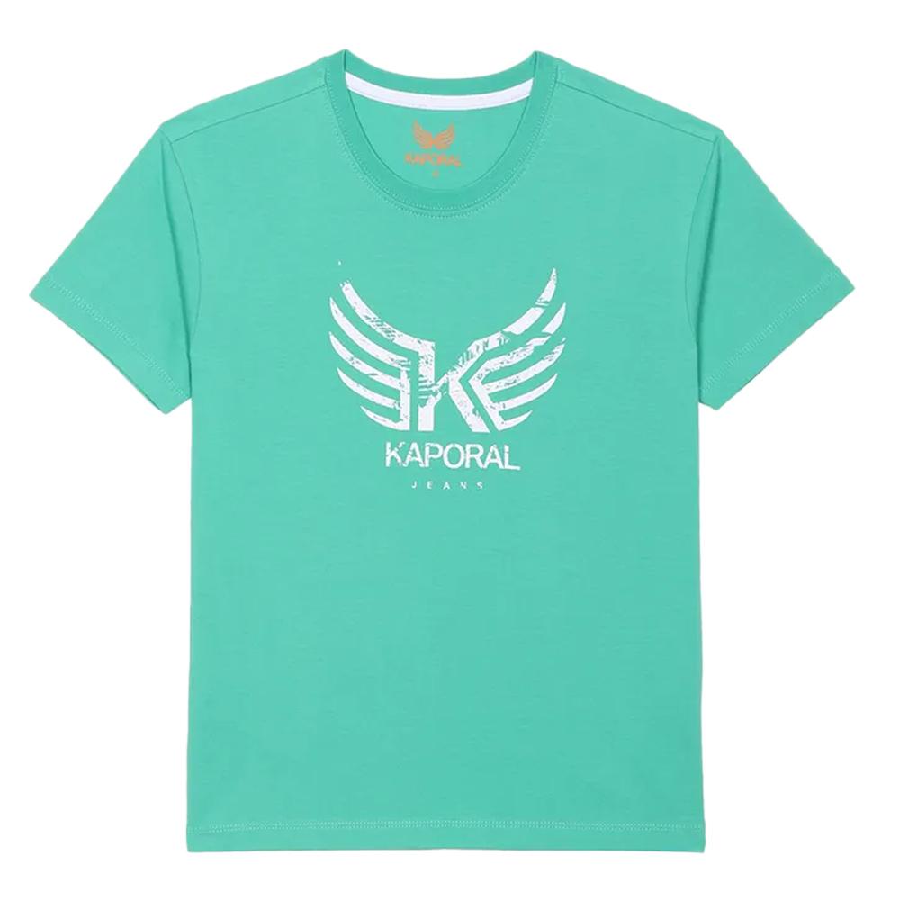 T-shirt Vert Garçon Kaporal OLLIEE25 pas cher