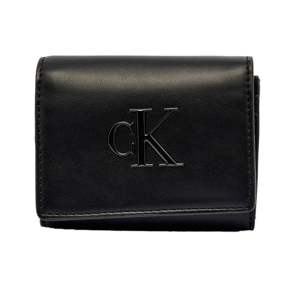 Portefeuille Noir Femme Calvin Klein Jeans Bolds pas cher
