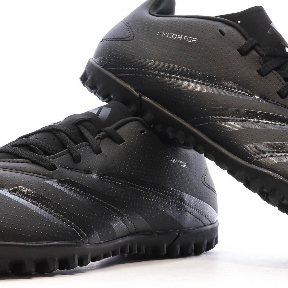 Chaussures de foot Noires Homme Adidas Predator Club TF vue 7