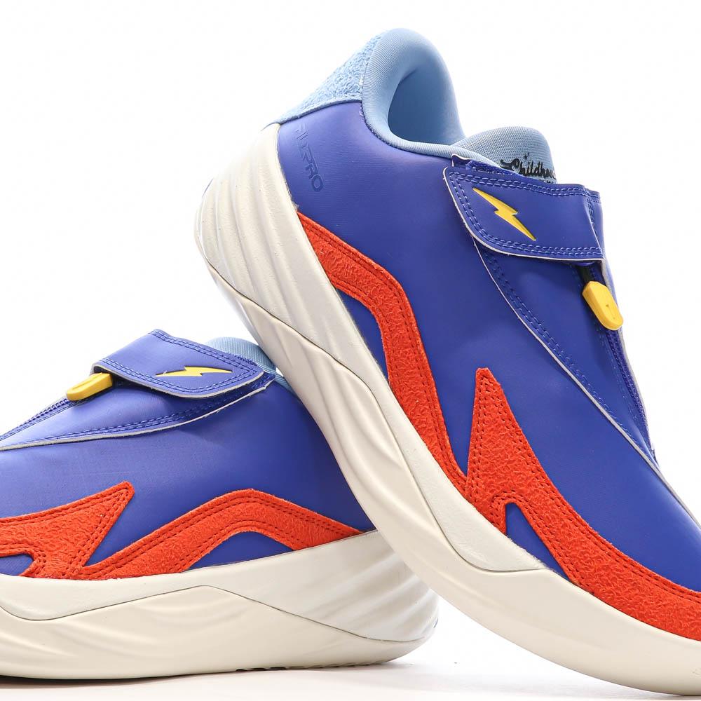 Chaussures de basket Bleu Homme Puma All-pro Nitro Childhood vue 7