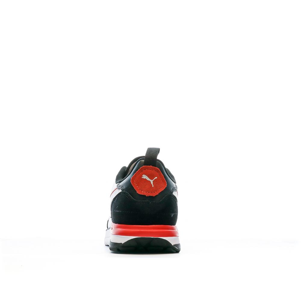 Baskets Blanches/Rouge Homme Puma Puma R22 vue 3