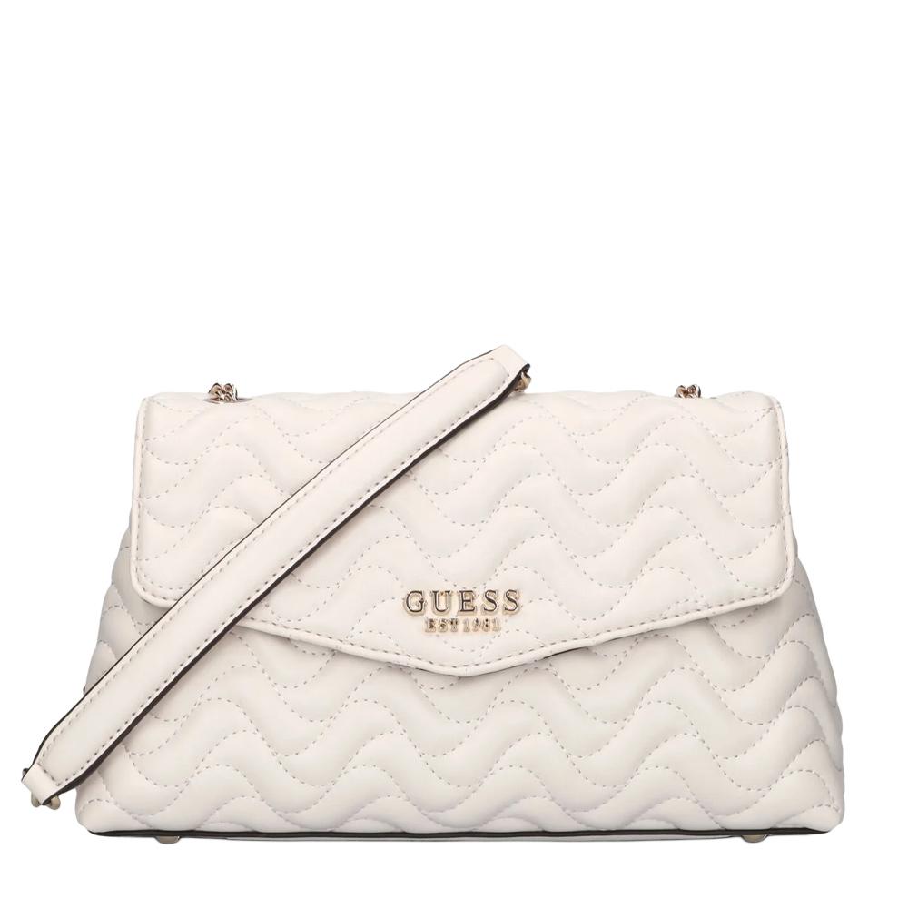 Sac à bandoulière Beige Femme Guess Melisandra pas cher