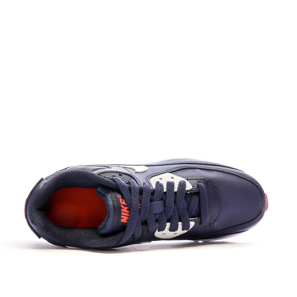 Baskets Marine Garçon Nike Air Max 90 vue 4