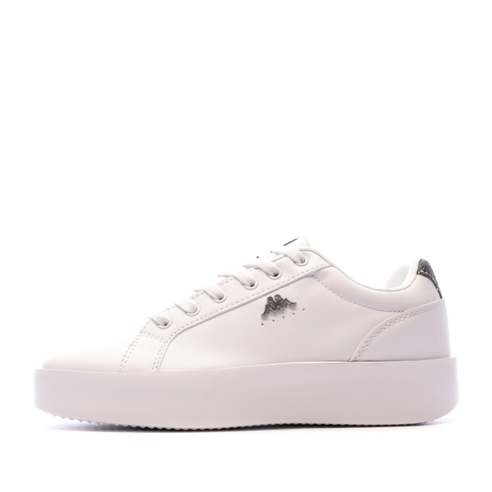 Baskets Blanches Femme Kappa Amelia pas cher