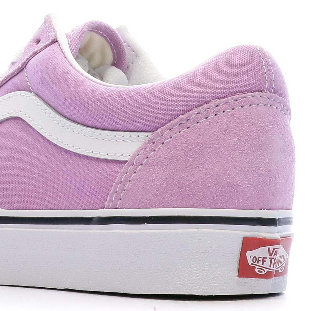 Baskets Mauve Femme Vans Old Skool vue 7