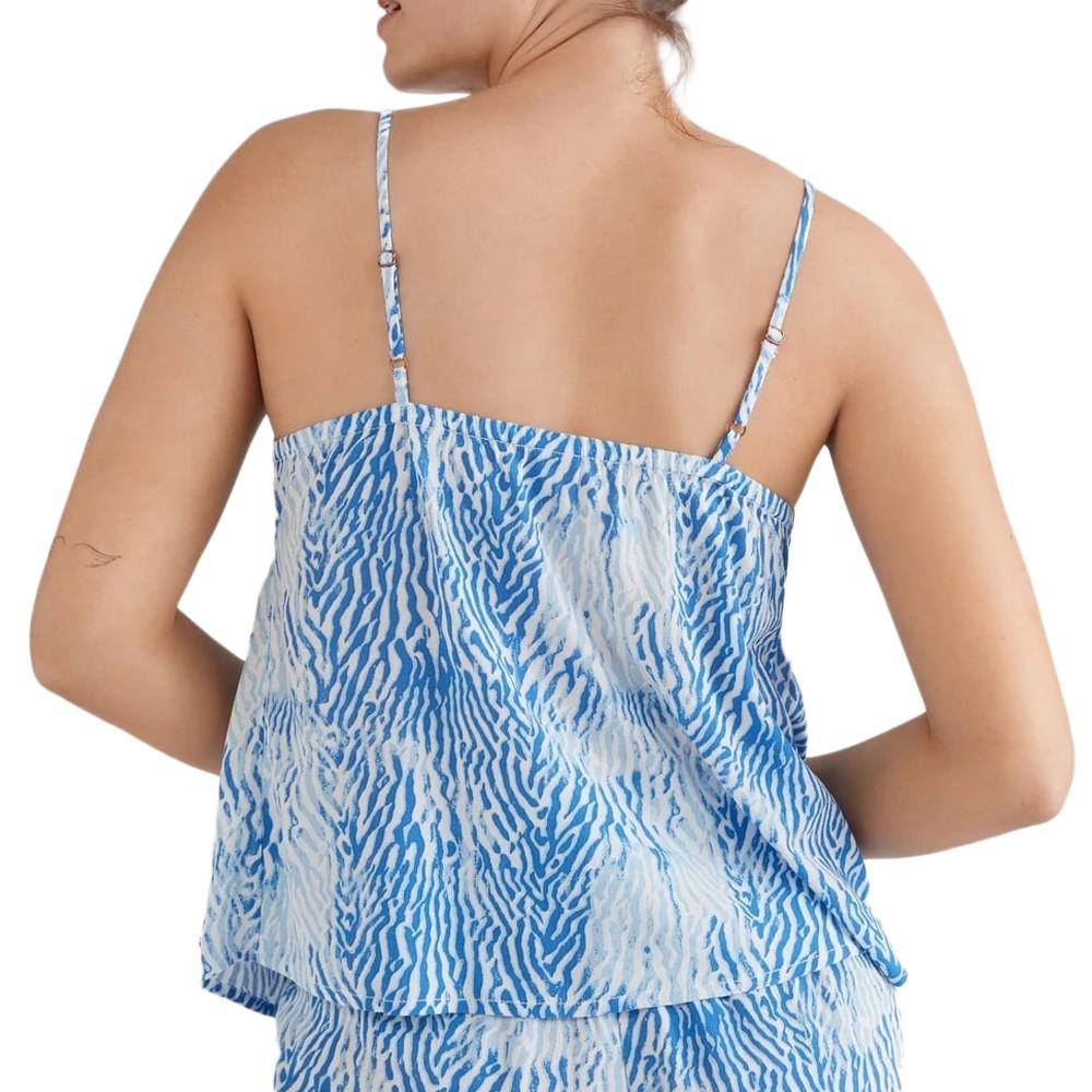Top Bleu/Blanc Femme O'Neill Tanktop vue 2