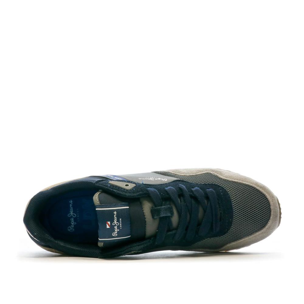 Baskets Noir Homme Pepe jeans London Forest vue 4