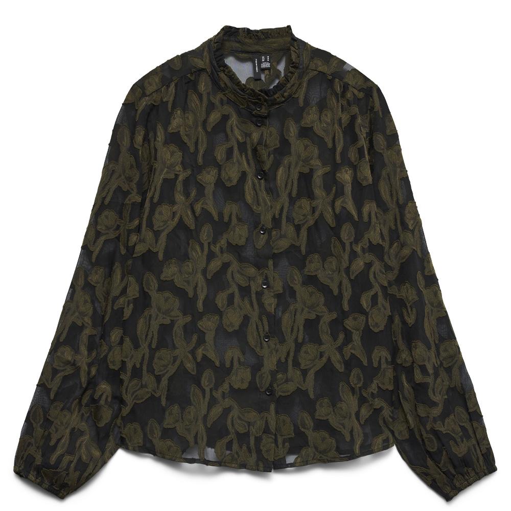 Chemise Noire Femme Vero Moda Vctoria pas cher