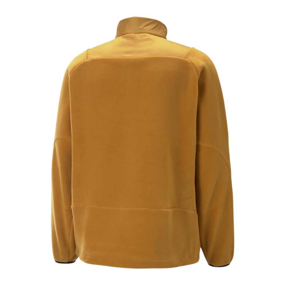 Sweat 1/2 Zip Orange Homme Puma Sherpa Pullover vue 2
