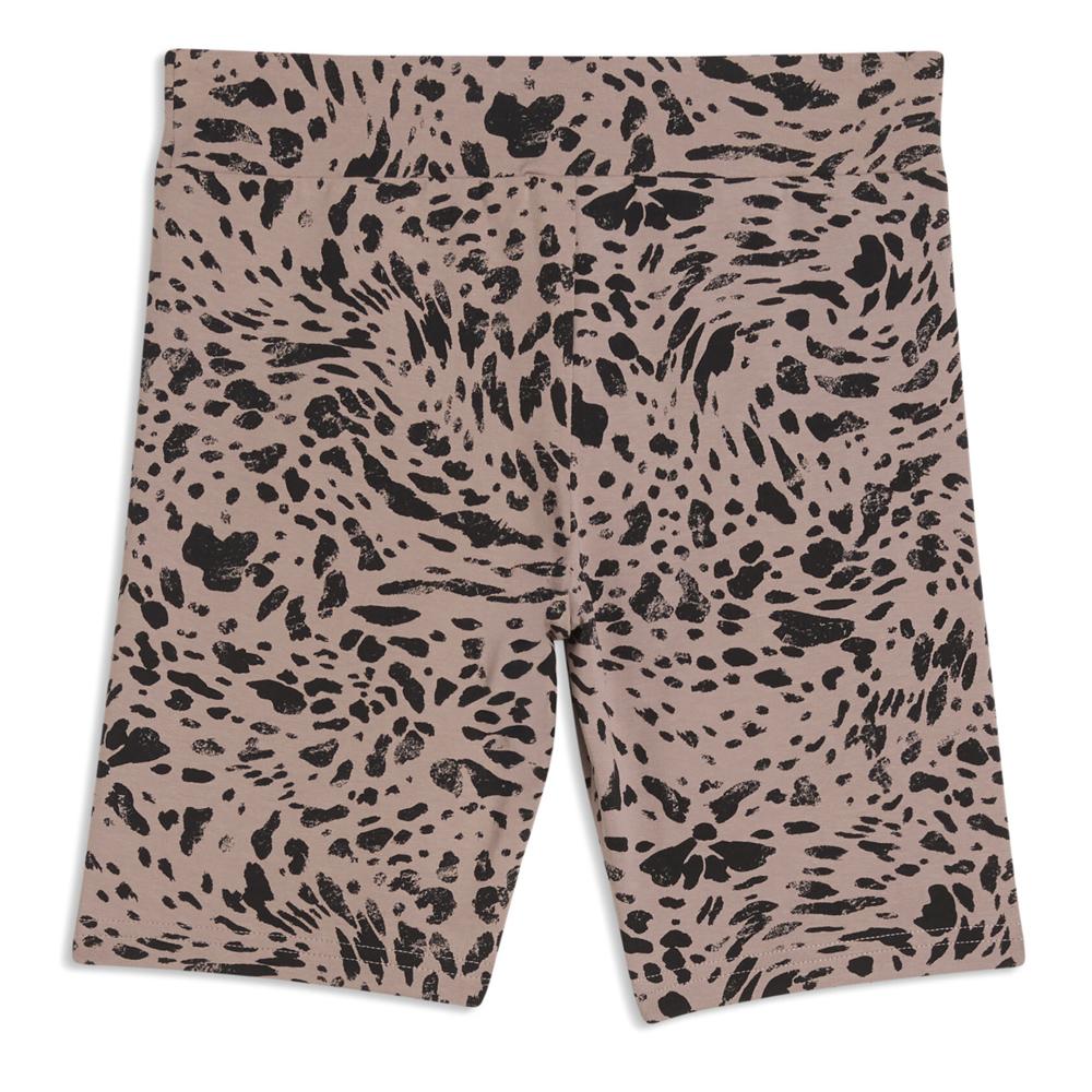 Short Beige/noir/Rose Fille Puma Ess Graphic Animal vue 2