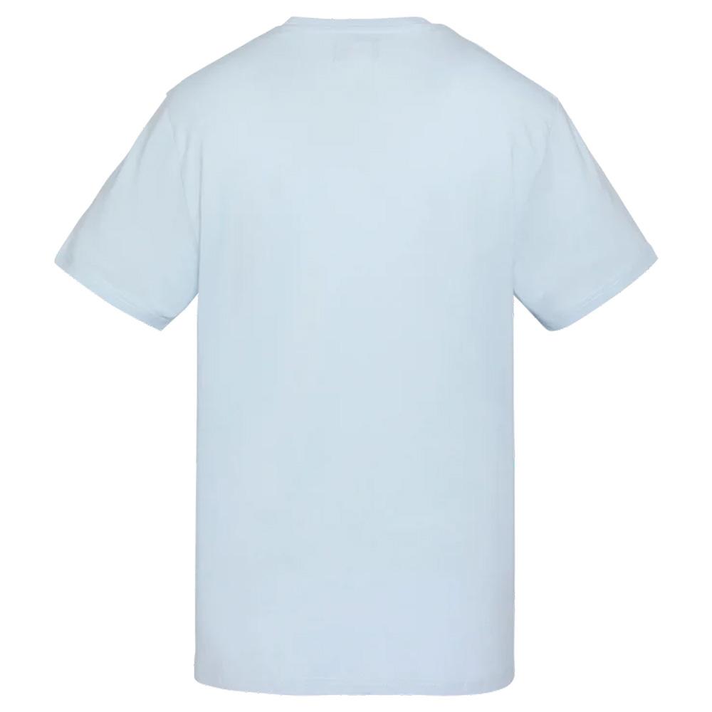 T-shirt Bleu Clair Homme Schott TSCREW vue 2