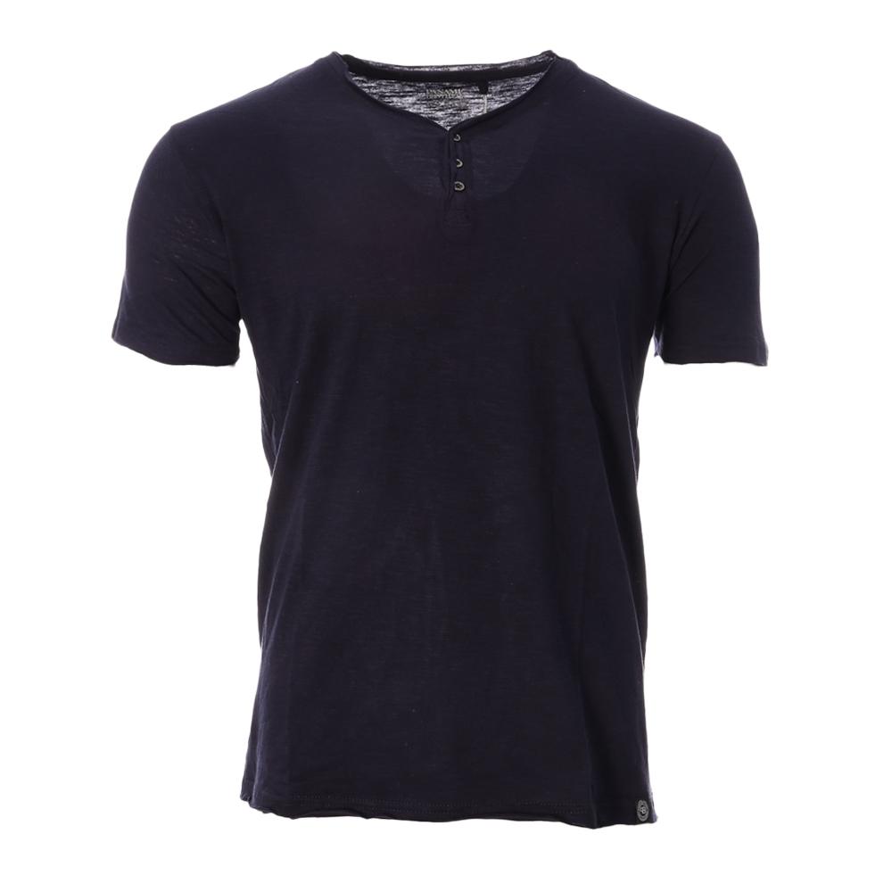 T-shirt Marine Homme Paname Brothers TAZIO pas cher
