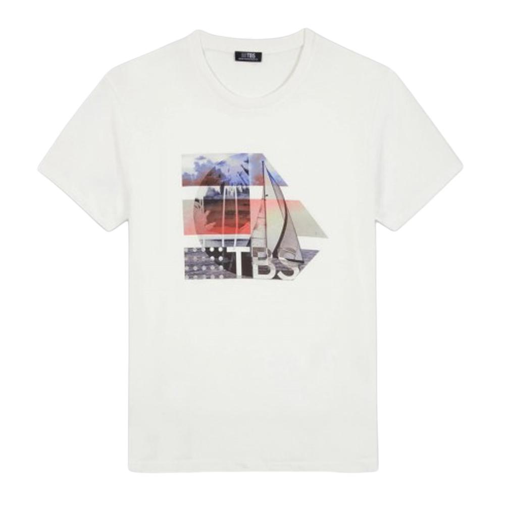 T-Shirt Blanc Homme TBS TERELTEE pas cher