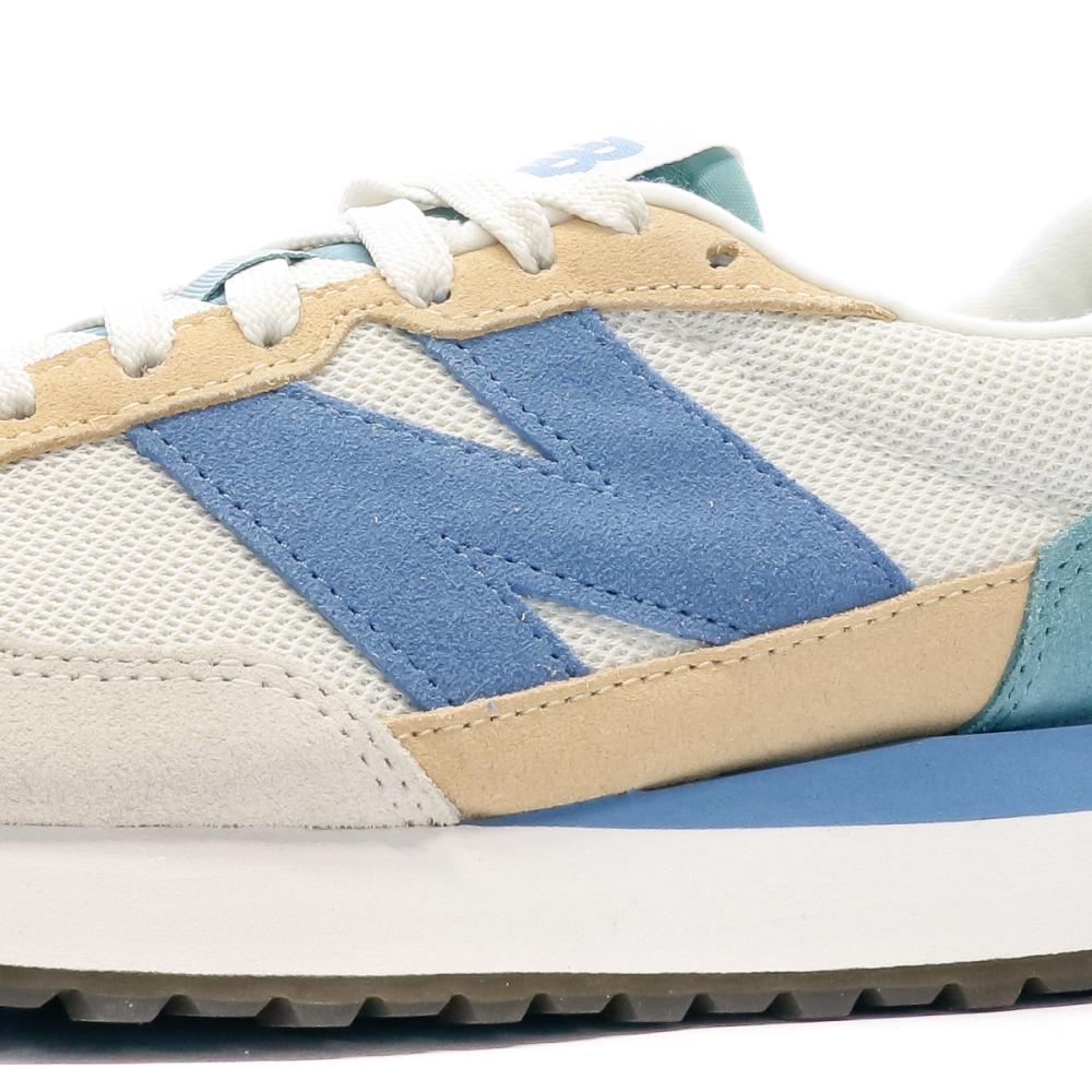 WS237 Baskets Beige/Bleu Femme New Balance vue 7