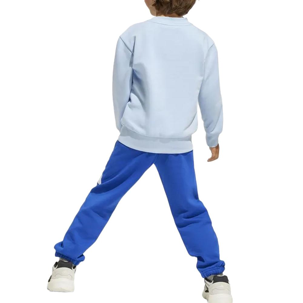 Ensemble de survêtement Bleu Garçon Adidas JC9726 vue 2