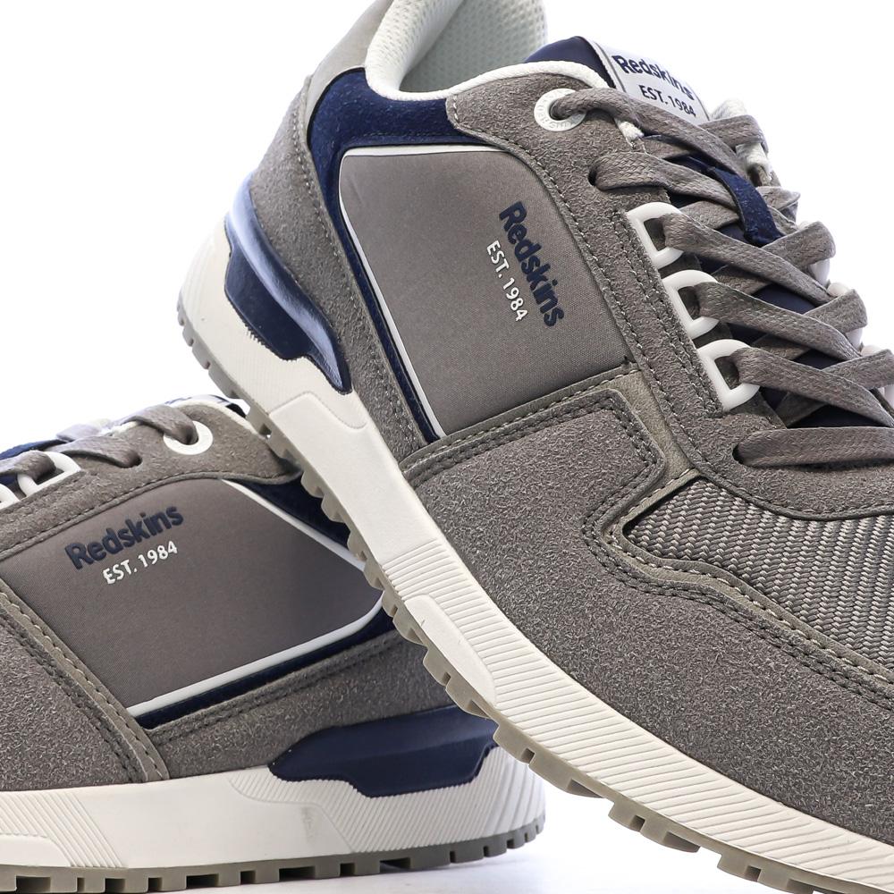 Graue Herren-Sneaker Redskins Brams Ansicht 7