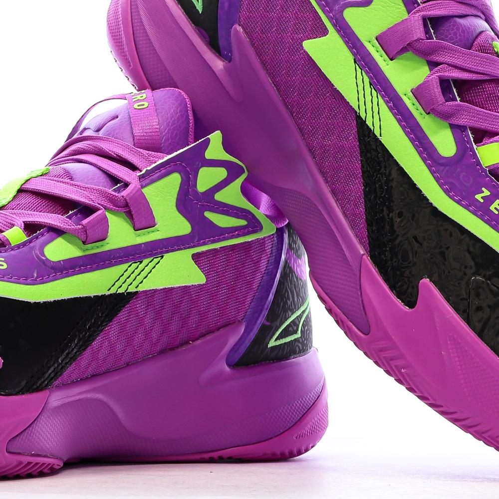 Chaussures de Basketball Violet Homme Puma Scoot Zeros Purple vue 7