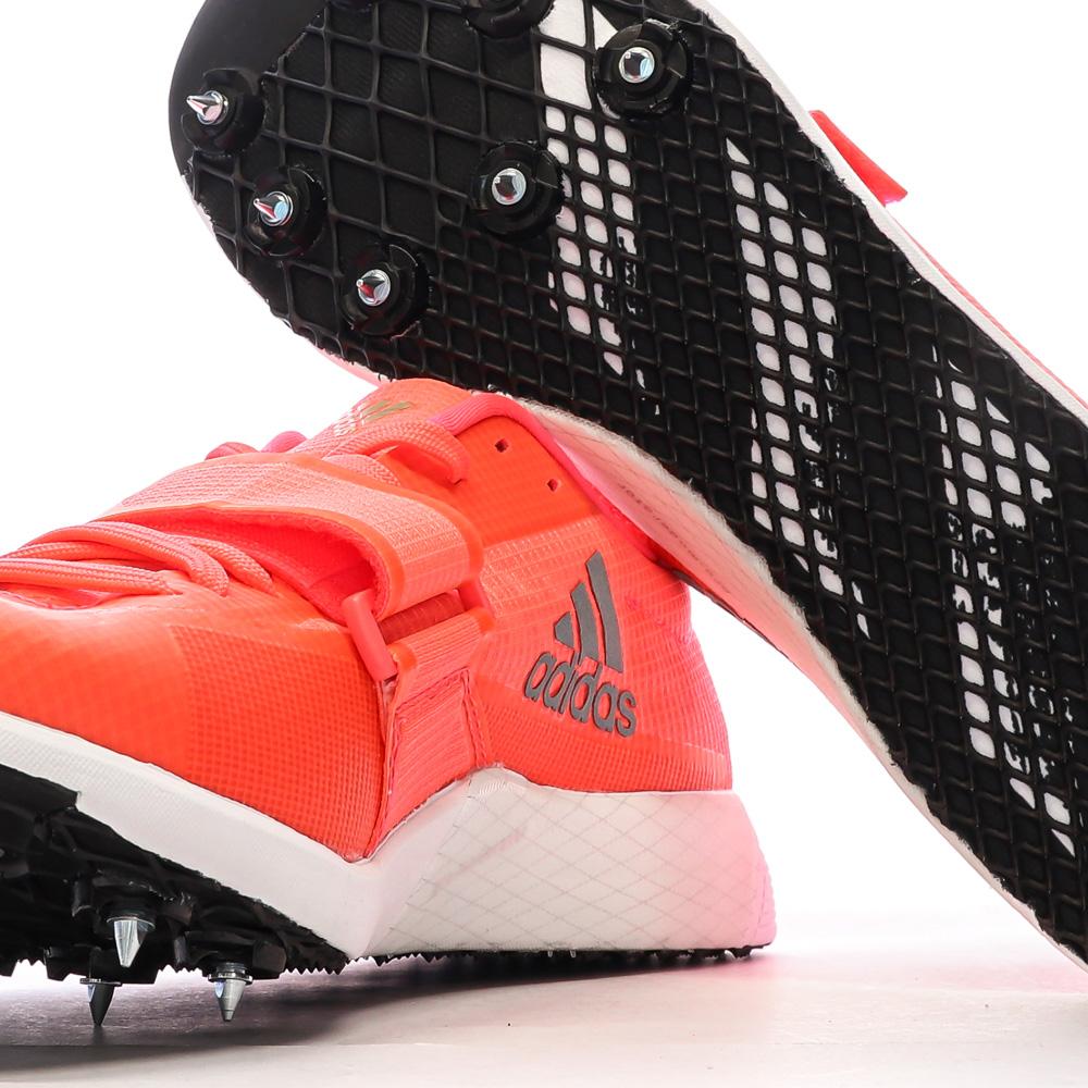 Chaussures d'athlétisme Rouges Homme Adidas Adizero vue 7