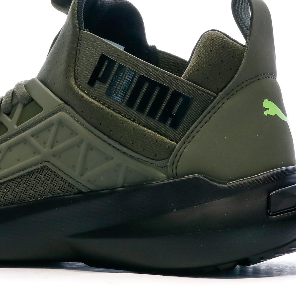 Baskets Kaki Homme Puma Softride Enzo vue 7