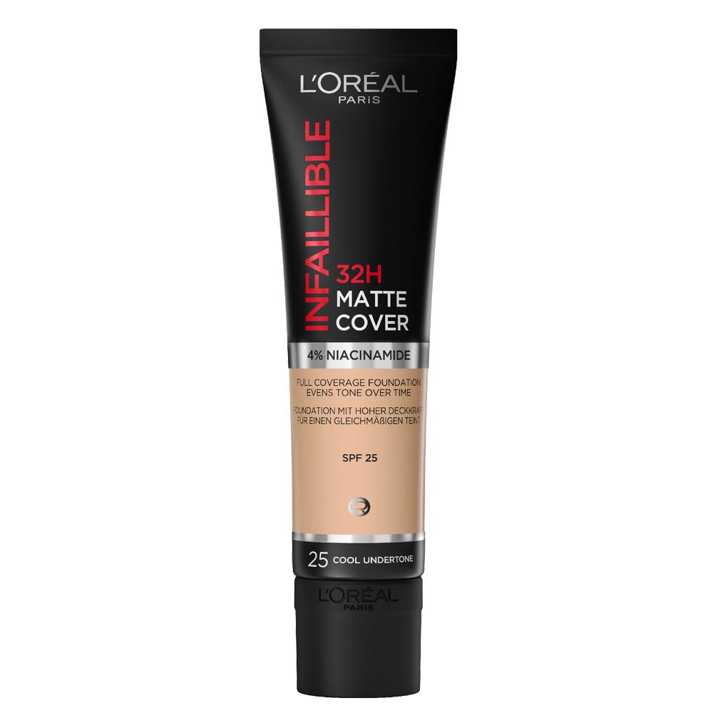 Fond de teint L'Oréal Paris Infaillible Matte Cover 25 Rosé pas cher